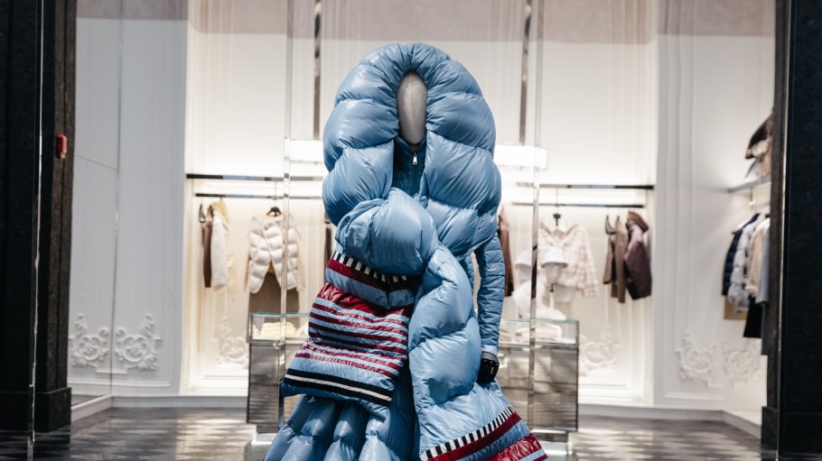A view of Moncler's new Fifth Avenue flagship store.