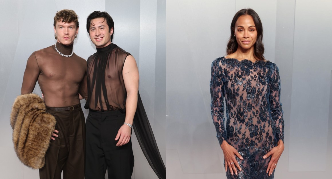 Sheer Dressing Takes Center Stage at Vanity Fair’s 2026 Oscar Party: Hudson Williams, Connor Storrie, Zoe Saldaña and&nbsp;More